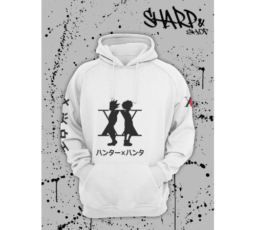 Sharp& Худи Аниме оверсайз хантер Токийские мстители