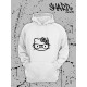 Толстовки, свитшоты и худи Hello Kitty Sharp&Shop Худи Hello Kitty белое оверсайз Куроми кофта дрейн гранж