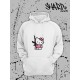 Толстовки, свитшоты и худи Hello Kitty Sharp&Shop Худи Hello Kitty белое оверсайз Куроми кофта дрейн гранж