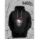 Толстовки, свитшоты и худи Hello Kitty Sharp&Shop Худи Hello Kitty черное оверсайз Куроми кофта дрейн гранж