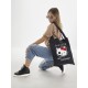 Шоппер Hello Kitty Куроми Sharp& Сумка шоппер черный Аниме Hello Kitty Куроми дрейн тканевая