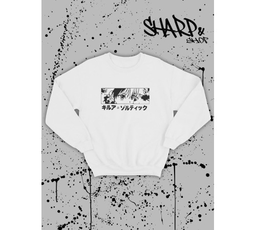 Sharp@Shop Свитшот Аниме белый оверсайз ахегао Токийский Гуль