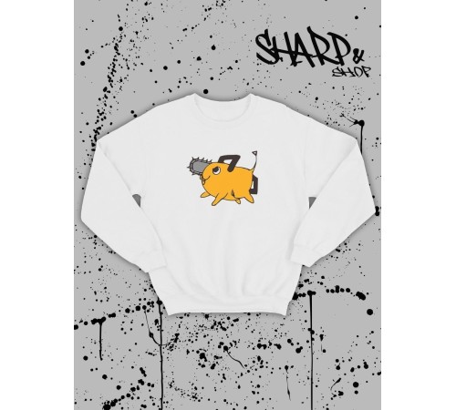 Sharp@Shop Свитшот Аниме белый оверсайз ахегао Токийский Гуль