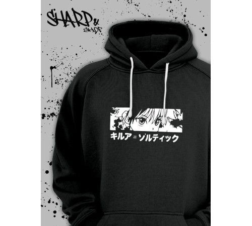 Sharp&Shop Худи оверсайз с принтом Аниме Дрейн блич