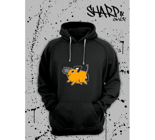 Sharp@Shop Худи оверсайз с принтом Аниме Дрейн блич