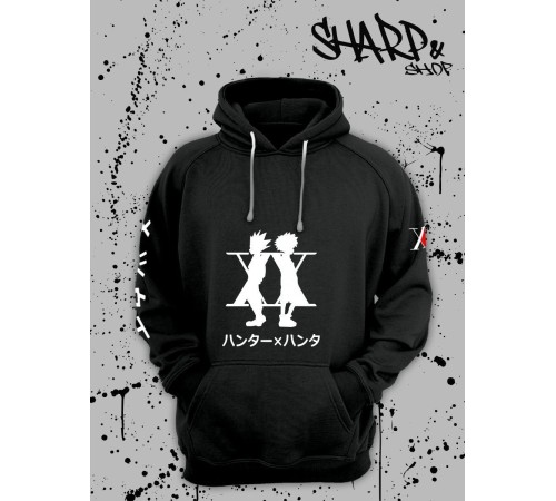 Sharp@Shop Худи оверсайз с принтом Аниме Дрейн блич