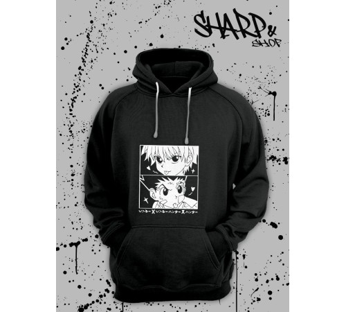 Sharp@Shop Худи оверсайз с принтом Аниме Дрейн блич