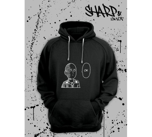 Sharp@Shop Худи оверсайз с принтом Аниме Дрейн блич