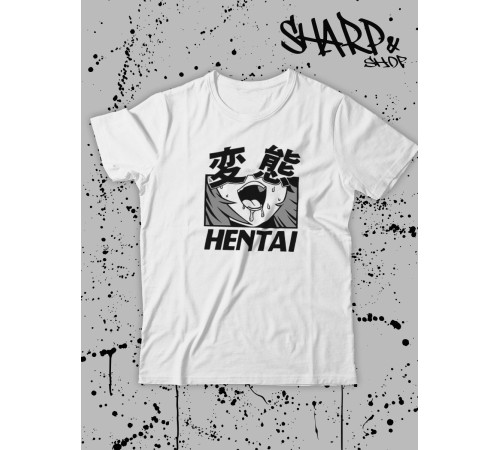 Футболка Аниме оверсайз Sharp&Shop Футболка оверсайз anime унисекс мужская