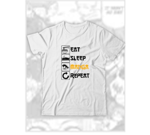 Футболка Аниме оверсайз Sharp&Shop Футболка оверсайз anime унисекс мужская