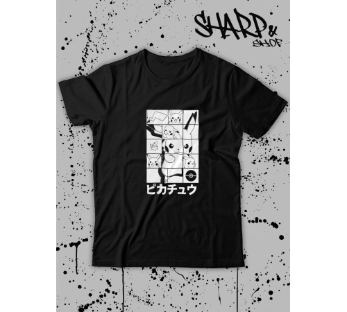 Футболка Аниме оверсайз Sharp&Shop Футболка оверсайз аниме Хентай Дрейн Ахегао