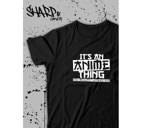 Футболка Аниме оверсайз Sharp&Shop Футболка оверсайз аниме Хентай Дрейн Ахегао