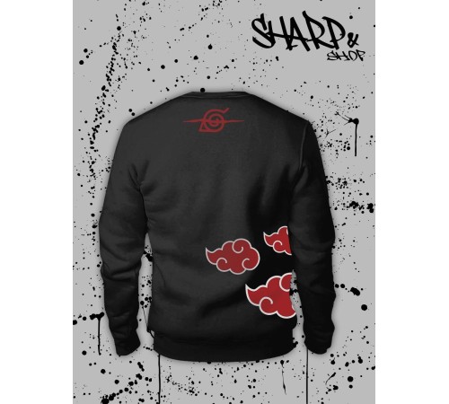 Свитшоты Аниме оверсайз Sharp&Shop Свитшот с принтом мужской Куроми Ахегао