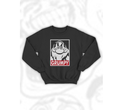 Свитшоты Аниме оверсайз Sharp&Shop Свитшот с принтом мужской Куроми Ахегао