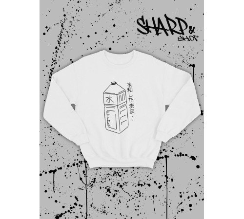 Свитшоты Аниме оверсайз Sharp&Shop Свитшот с принтом мужской anime ахегао куроми