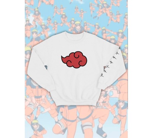 Свитшоты Аниме оверсайз Sharp&Shop Свитшот с принтом оверсайз кагуя ахегао