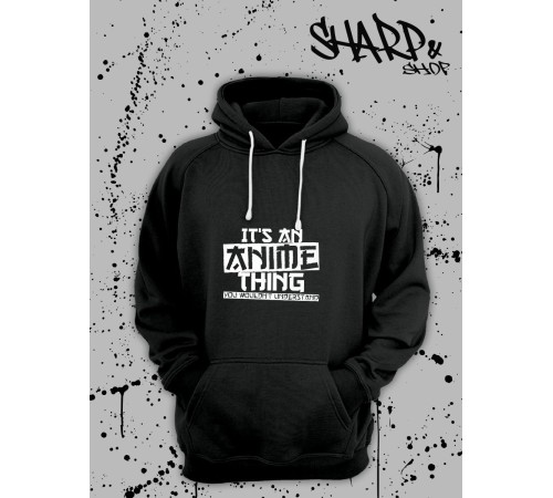 Худи Аниме оверсайз Sharp&Shop Аниме оверсайз худи хантер Хентай Куроми