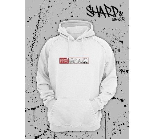 Худи Аниме оверсайз Sharp&Shop Аниме оверсайз худи хантер Хентай Куроми