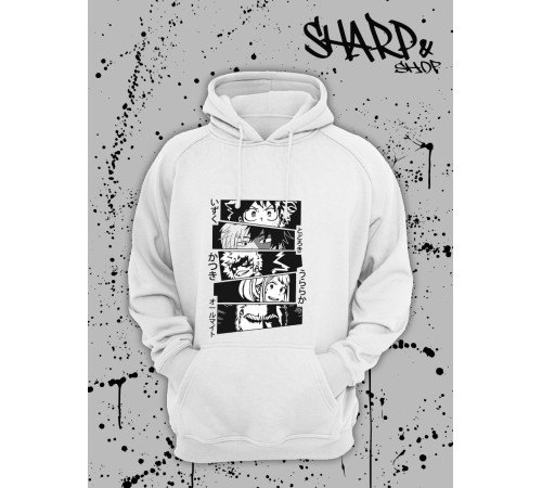 Худи Аниме оверсайз Sharp&Shop Аниме оверсайз худи хантер Хентай Куроми