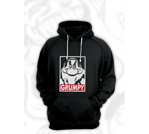 Худи Аниме оверсайз Sharp&Shop Аниме худи женское оверсайз с принтом черное