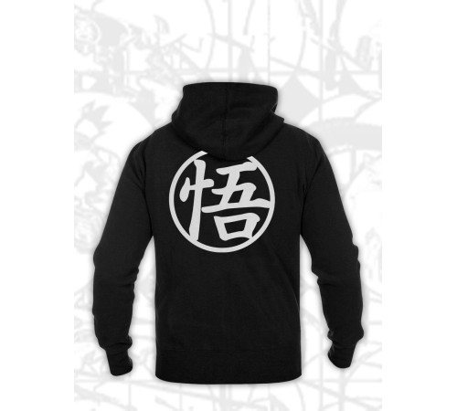 Худи Аниме оверсайз Sharp&Shop Аниме худи мужское оверсайз с принтом черное