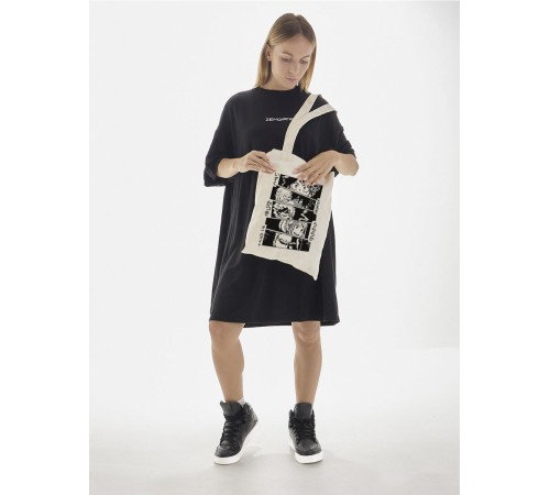 Сумки шопперы с принтом Аниме Sharp&Shop Эко сумка шоппер аниме бежевый с принтом без молнии