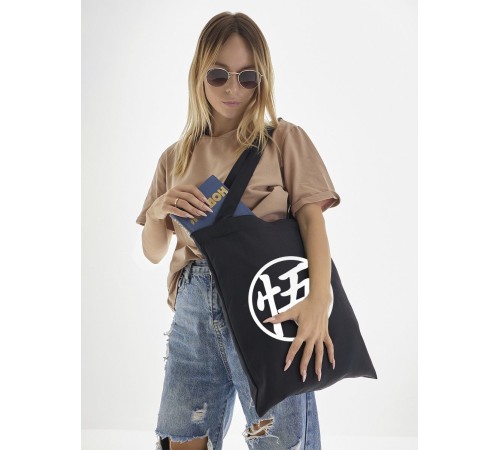 Сумки шопперы с принтом Аниме Sharp&Shop Эко сумка шоппер аниме черный с принтом без молнии