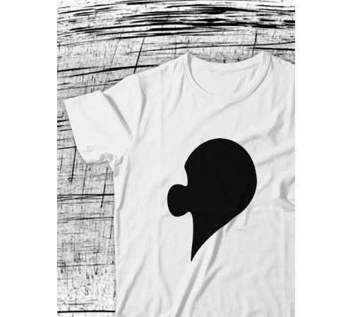 Парные футболки Sharp&Shop Парные футболки для влюбленных парня девушки пар с надписями
