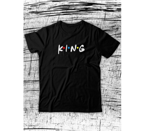 Парные футболки Sharp&Shop Парные футболки для влюбленных парня девушки пар с надписями