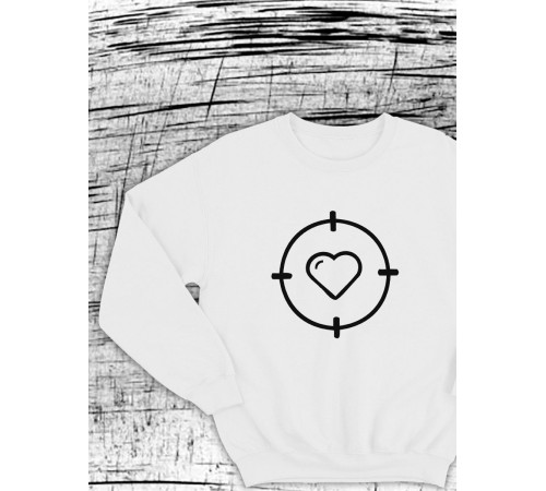 Парные свитшоты Sharp&Shop Парные толстовки для влюбленных свитшоты с принтом оверсайз