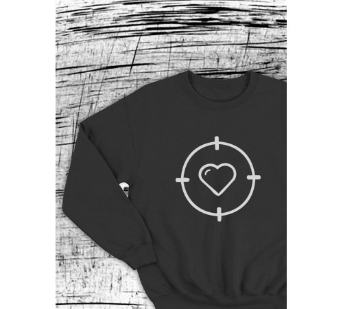 Парные свитшоты Sharp&Shop Парные толстовки для влюбленных свитшоты с принтом оверсайз