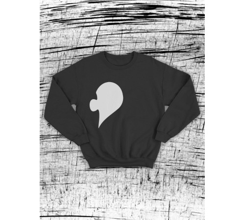 Парные свитшоты Sharp&Shop Парные толстовки для влюбленных свитшоты с принтом оверсайз