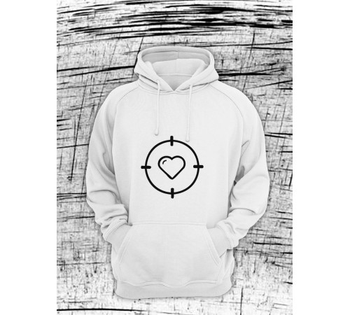 Парные худи Sharp&Shop Парные худи для влюбленных с принтом надписями оверсайз