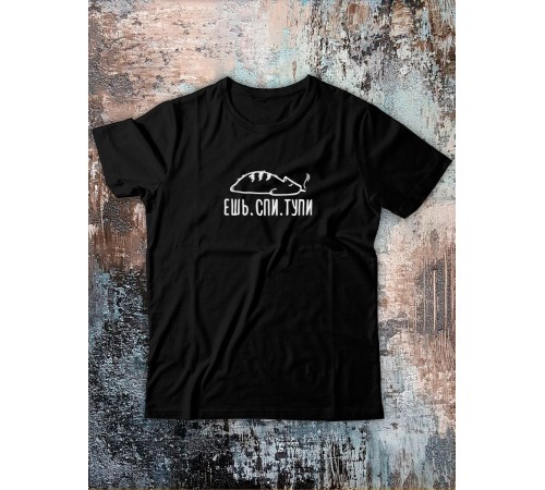 Футболка оверсайз с принтом с приколом Sharp&Shop Футболка с мемом котом принтом надписями оверсайз унисекс