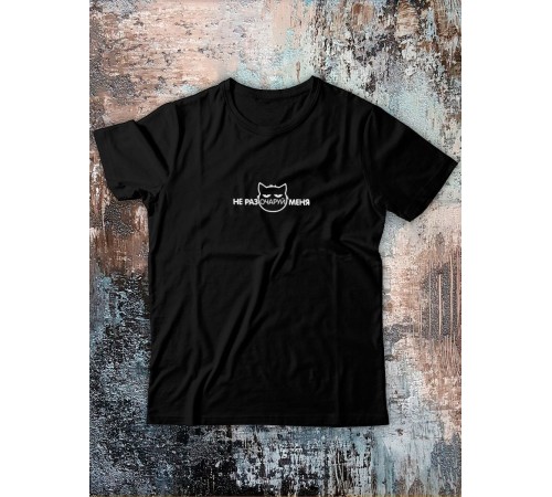 Футболка оверсайз с принтом с приколом Sharp&Shop Футболка с мемом котом принтом надписями оверсайз унисекс