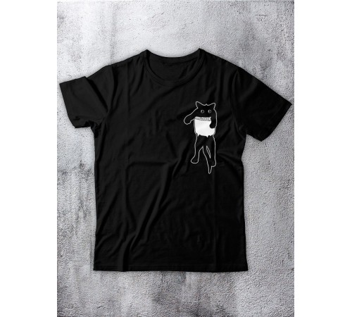 Футболка оверсайз с принтом с приколом Sharp&Shop Футболка с принтом надписью аниме оверсайз унисекс хлопок