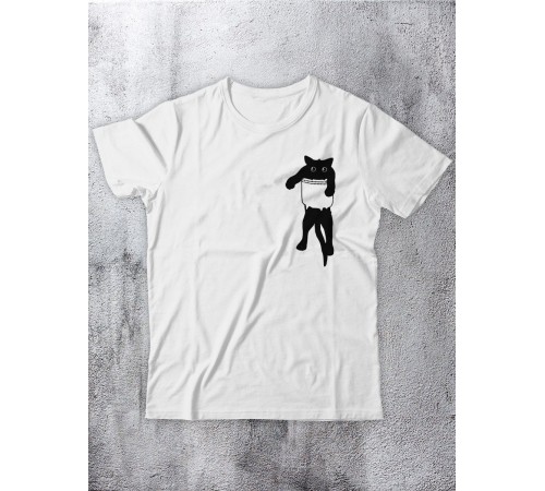 Футболка оверсайз с принтом с приколом Sharp&Shop Футболка с принтом надписью аниме оверсайз унисекс хлопок