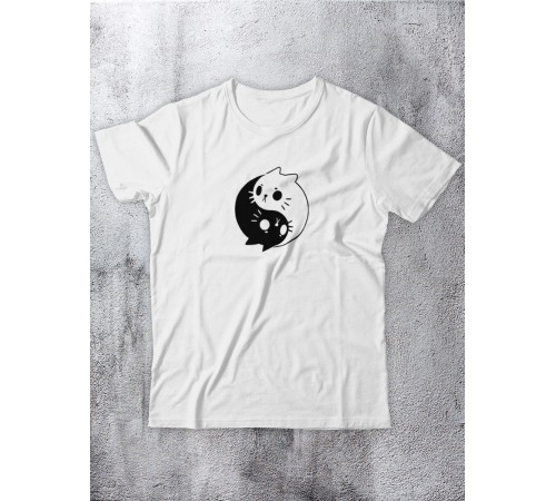 Футболка оверсайз с принтом с приколом Sharp&Shop Футболка с принтом надписью аниме оверсайз унисекс хлопок