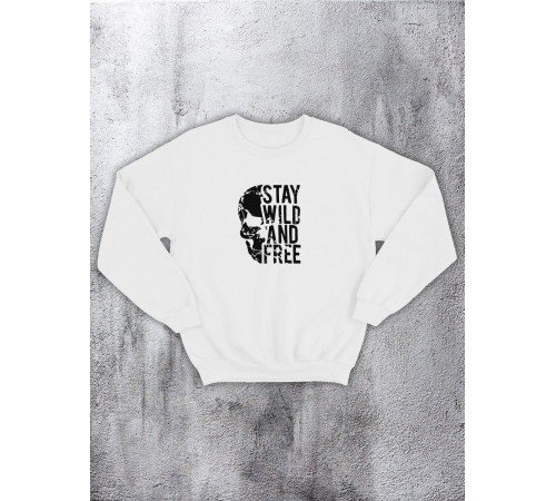 Свитшот оверсайз с принтом с приколом Sharp&Shop Свитшот с принтом надписью кофта толстовка оверсайз унисекс