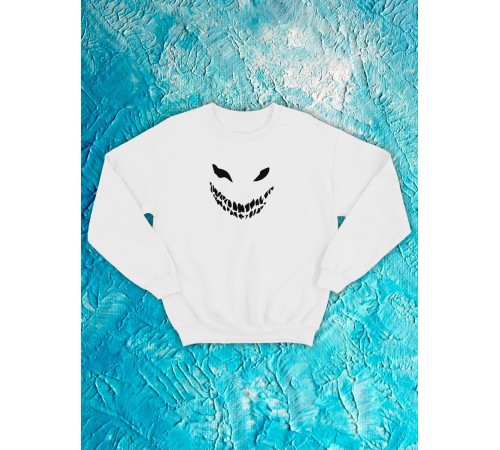 Свитшот оверсайз с принтом с приколом Sharp&Shop Свитшот с принтом надписью кофта толстовка оверсайз унисекс