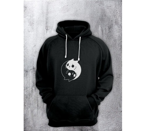 Толстовки оверсайз с принтом с приколом Sharp&Shop Худи оверсайз с принтом надписью мем толстовка аниме унисекс
