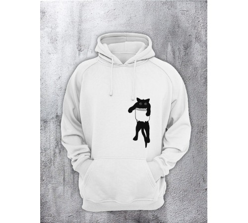 Толстовки оверсайз с принтом с приколом Sharp&Shop Худи оверсайз с принтом надписью мем толстовка аниме унисекс