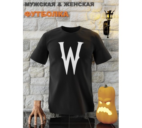 Футболка Уэнсдей Аддамс Wednesday от Sharp&Shop Футболка Уэнсдей Wednesday Венсдей семейка аддамс adams