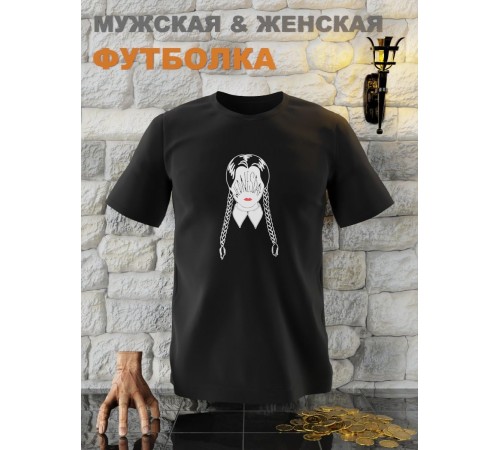 Футболка Уэнсдей Аддамс Wednesday от Sharp&Shop Футболка Уэнсдей Wednesday Венсдей семейка аддамс adams