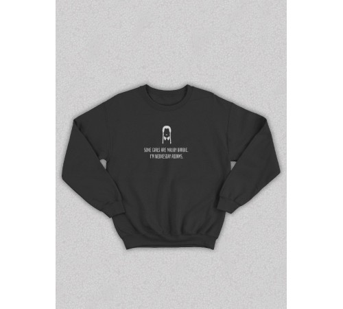 Свитшот Уэнсдей Аддамс Wednesday от Sharp&Shop Свитшот Уэнсдей Wednesday Венсдей семейка аддамс wensday