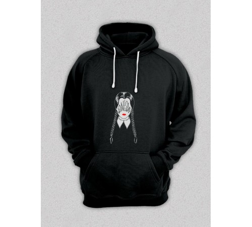 Толстовки Уэнсдей Аддамс Wednesday от Sharp&Shop Худи Уэнсдей Wednesday Венсдей семейка аддамс Вэнсдей adams