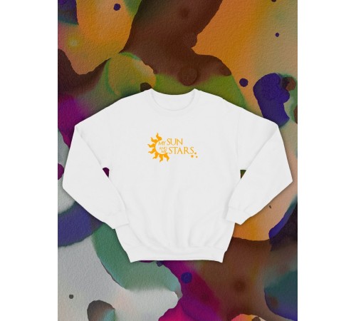 Парные свитшоты Sharp&Shop Парные свитшоты с принтом My sun and my stars женский черный