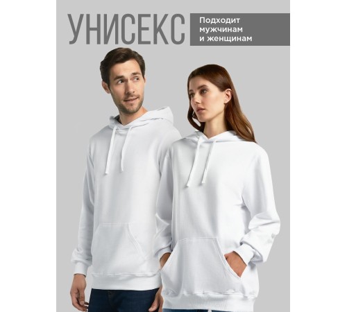 Парные толстовки, худи Sharp&Shop Парные худи оверсайз с принтом пчела мужжж белое мужское