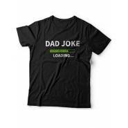 Прикольная футболка для папы с надписью «Dad joke»/Модная самому лучшему папе с рисунком.