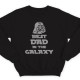 Свитшот в подарок для папы с надписью "Best dad in the galaxy"